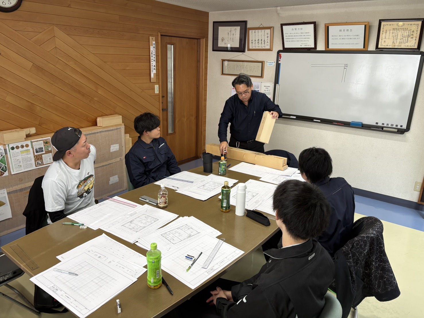 青森大工技能者育成アカデミー2025『軸組み、材料の種類と特性について』『プレカットについて』